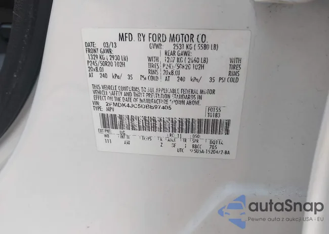 2FMDK4JC5DBB97405: 42059533