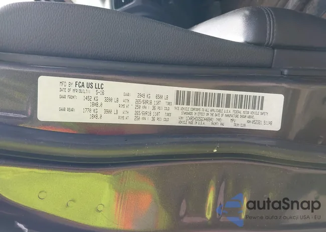 1C4RDHDG5GC448941: 42062059