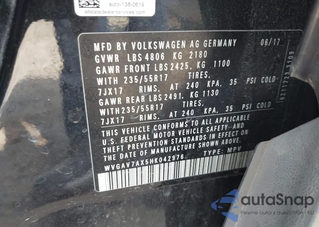 WVGAV7AX5HK042976: 42063969