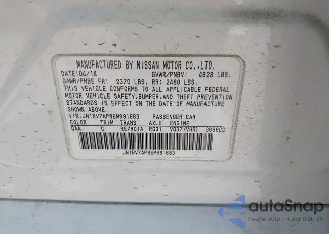 JN1BV7AP8EM691683: 42064258