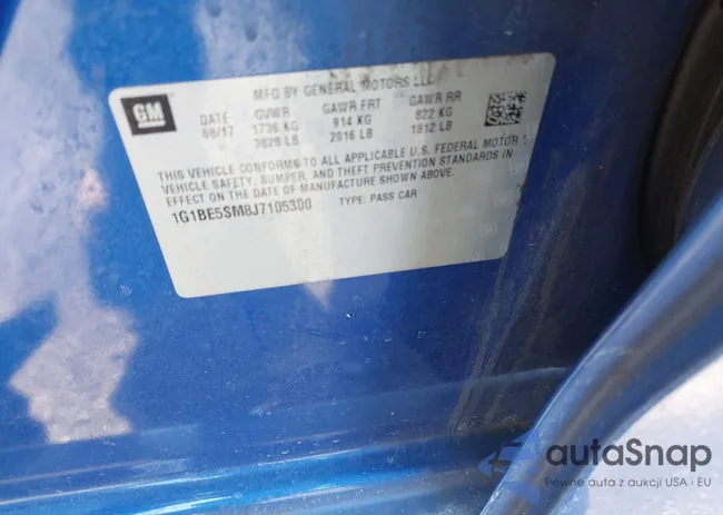 1G1BE5SM8J7105300: 42064282