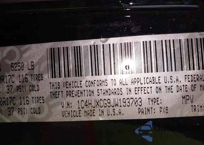 1C4HJXCG9JW193703: 42065185