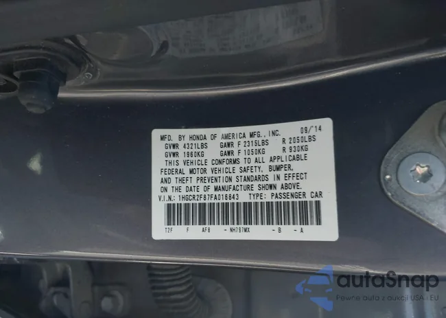 1HGCR2F87FA016843: 42065833