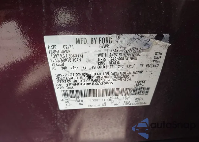 1FMHK8D86BGA26085: 42067149