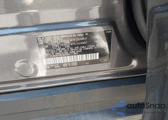 2T3W1RFV2RC267844: 42066382