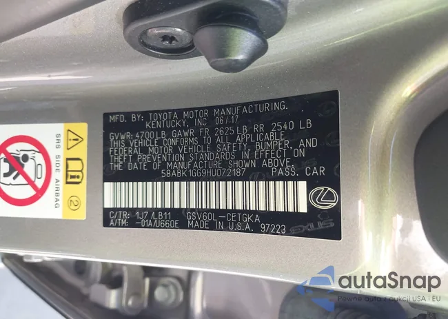 58ABK1GG9HU072187: 42068233