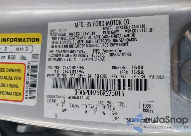 3FA6P0H75GR275015: 42068736