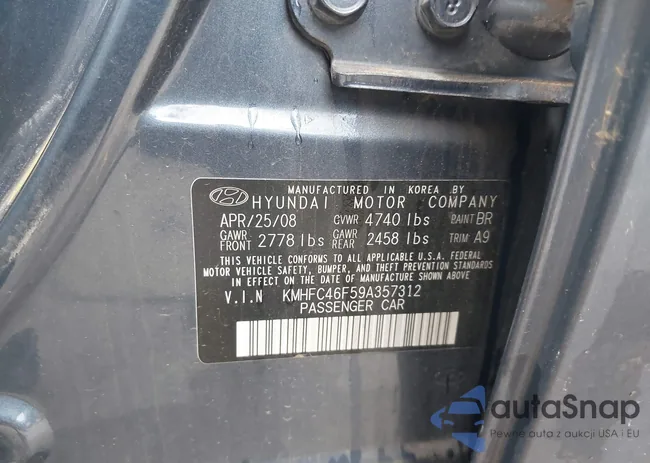 KMHFC46F59A357312: 42070962