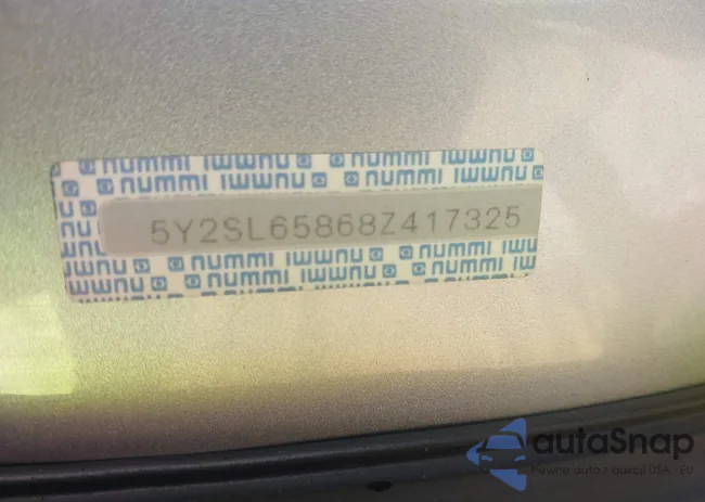 5Y2SL65868Z417325: 42071068