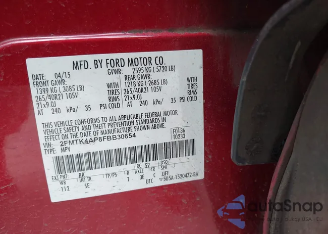 2FMTK4AP8FBB30654: 42070582