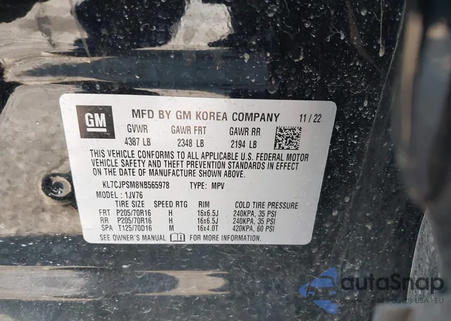 KL7CJPSM8NB565978: 42071735