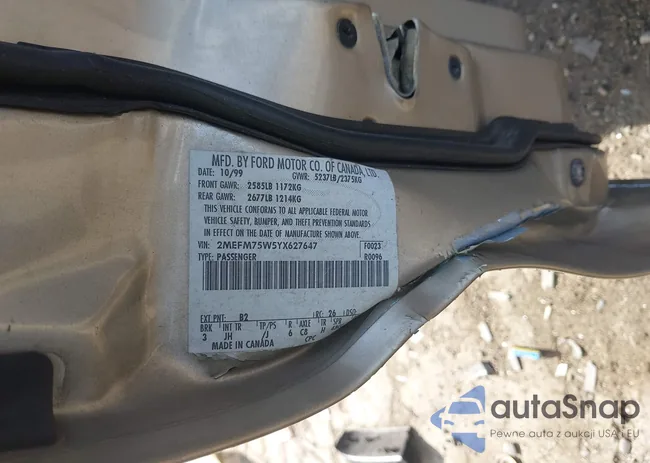 2MEFM75W5YX627647: 42072795