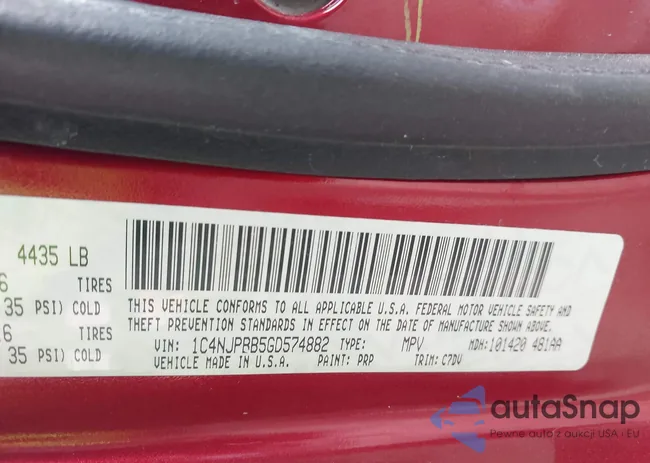 1C4NJPBB5GD574882: 42075202