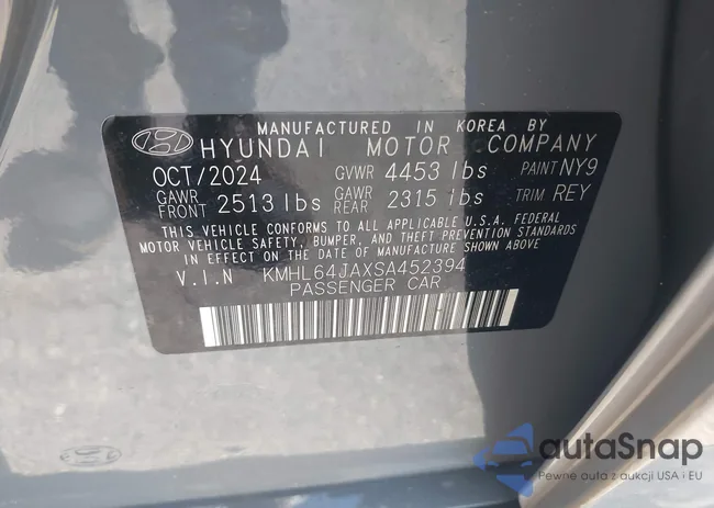 KMHL64JAXSA452394: 42074554