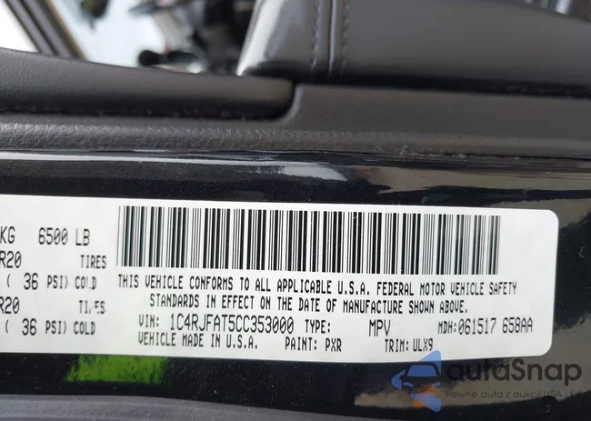 1C4RJFAT5CC353000: 42075940