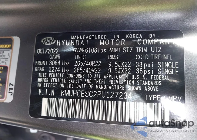 KMUHCESC2PU127234: 42076050