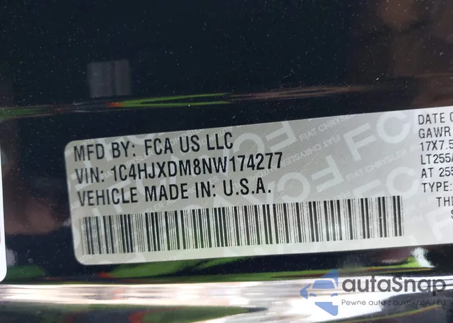 1C4HJXDM8NW174277: 42076074