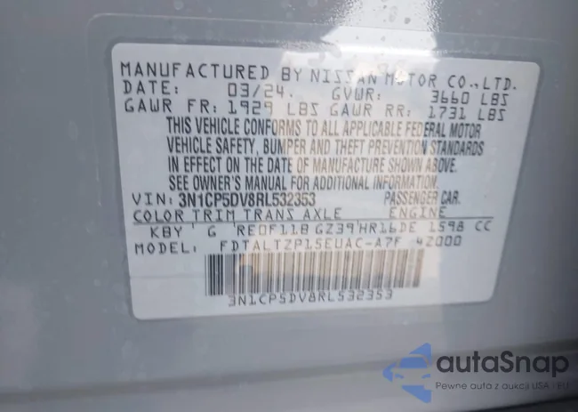 3N1CP5DV8RL532353: 42076078