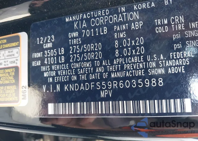 KNDADFS59R6035988: 42076672