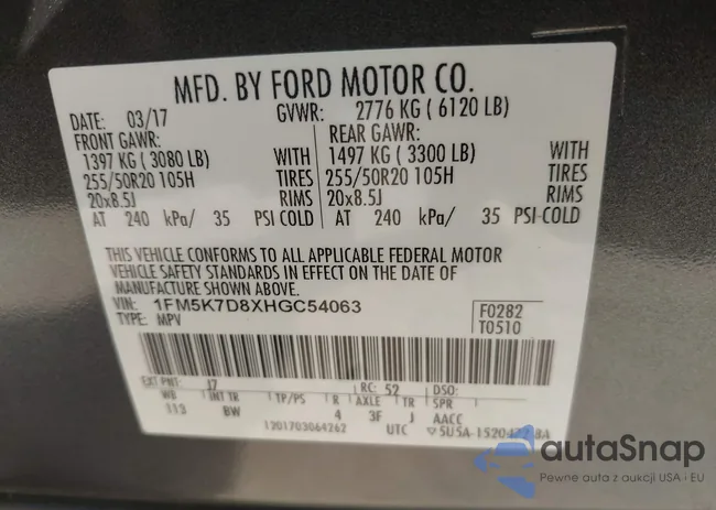 1FM5K7D8XHGC54063: 42076830