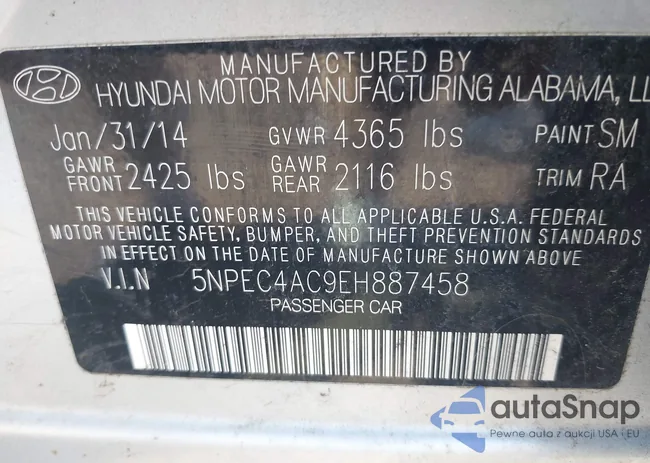 5NPEC4AC9EH887458: 42076446