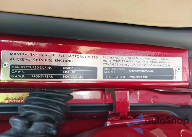 SCBDR33W87C049953: 42077307