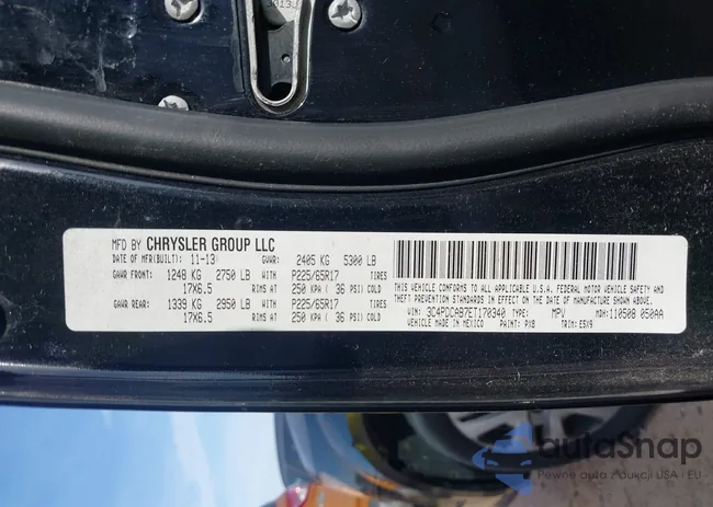 3C4PDCAB7ET170340: 42078834