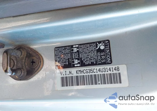 KMHCG35C14U314148: 42080238