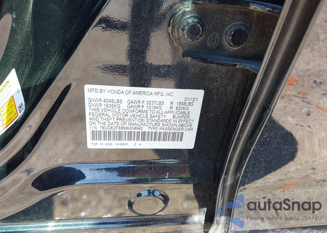 19UDE2F88MA004942: 42081140