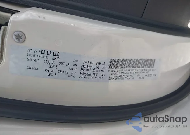 2C4RC1FG2LR149545: 42082770