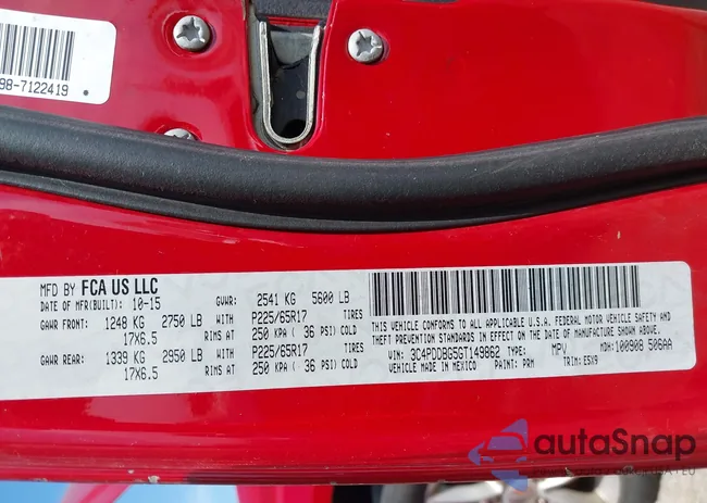 3C4PDDBG5GT149862: 42082364