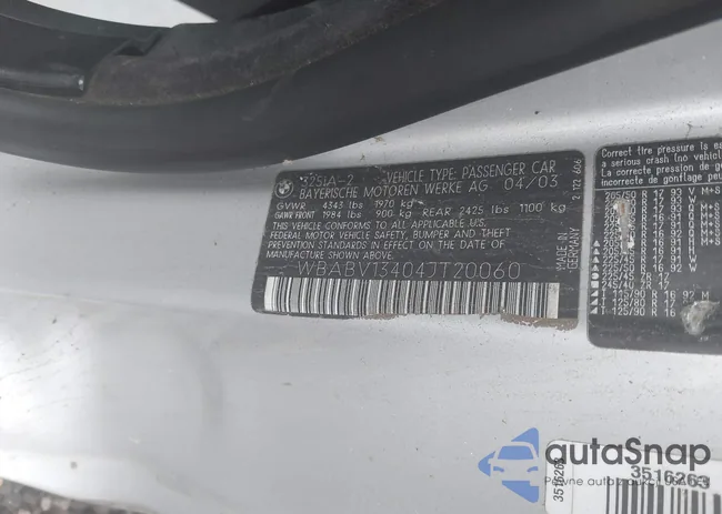 WBABV13404JT20060: 42087891