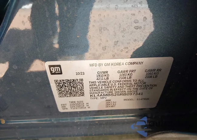 KL4AMBS25RB097341: 42088003