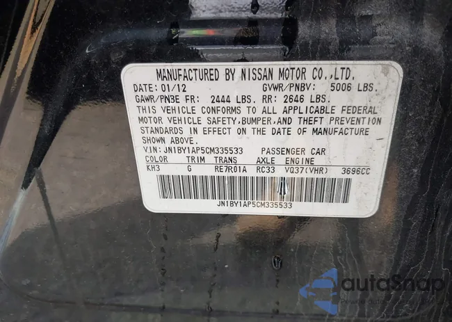 JN1BY1AP5CM335533: 42087451