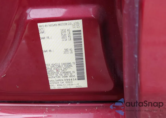 1N4AL3AP8FN394454: 42088931