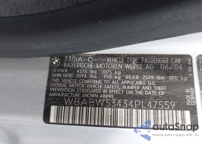 WBABW53434PL47559: 42088985