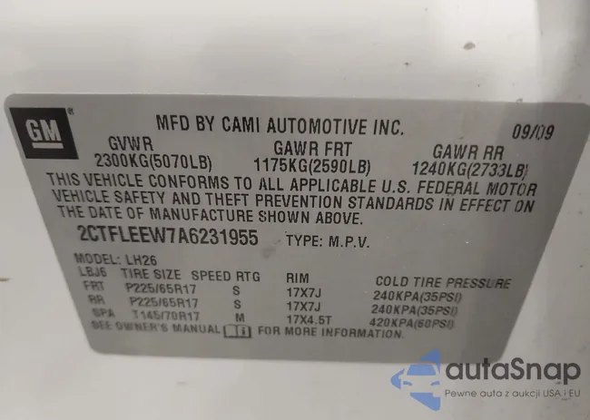 2CTFLEEW7A6231955: 42089003