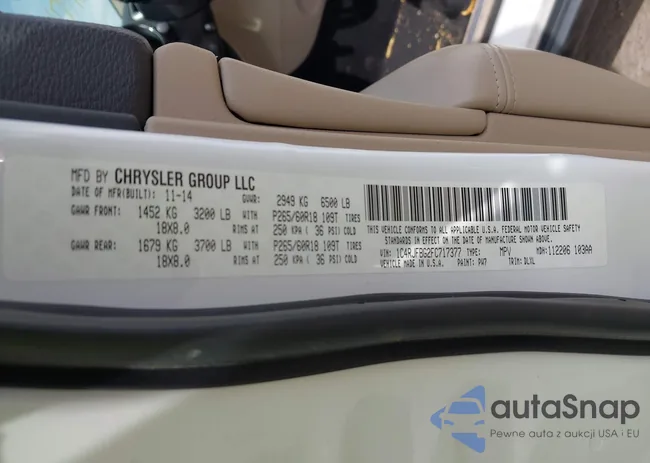 1C4RJFBG2FC717377: 42091974