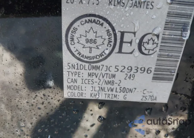 5N1DL0MM7JC529396: 42091396