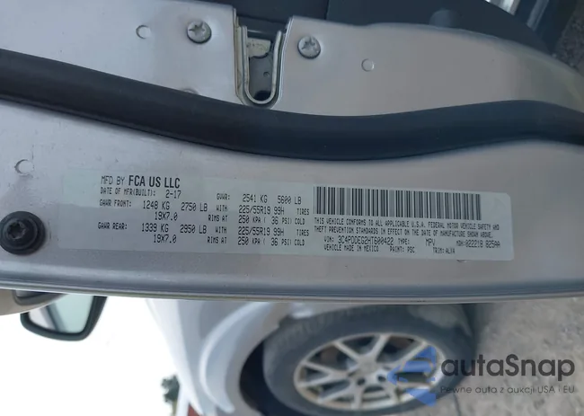 3C4PDDEG2HT600422: 42092363