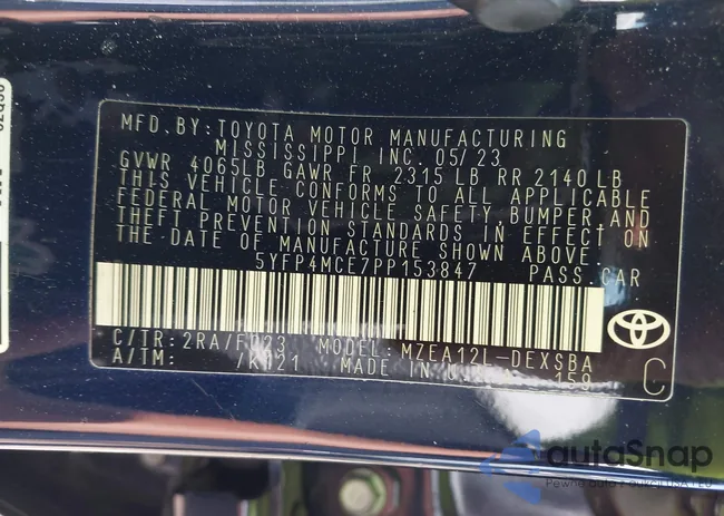 5YFP4MCE7PP153847: 42093801