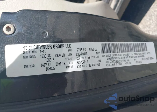 2C4RC1BG4CR189809: 42093962