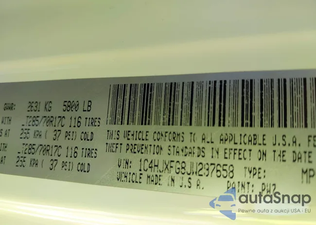 1C4HJXFG8JW297658: 42094713