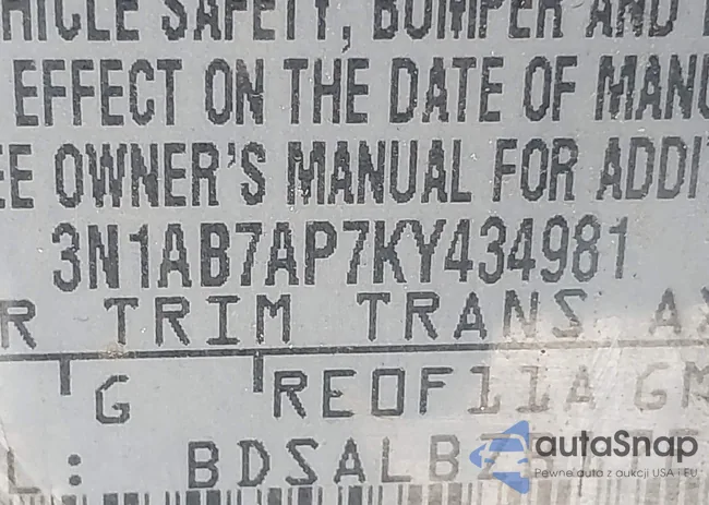 3N1AB7AP7KY434981: 42095669