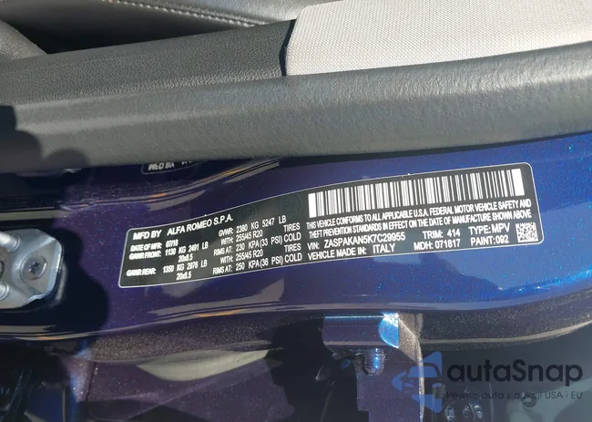 ZASPAKAN5K7C29955: 42096049