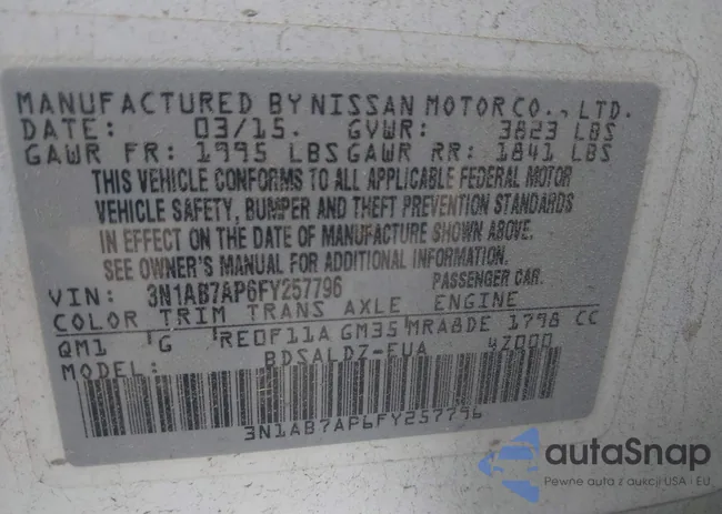 3N1AB7AP6FY257796: 42095274