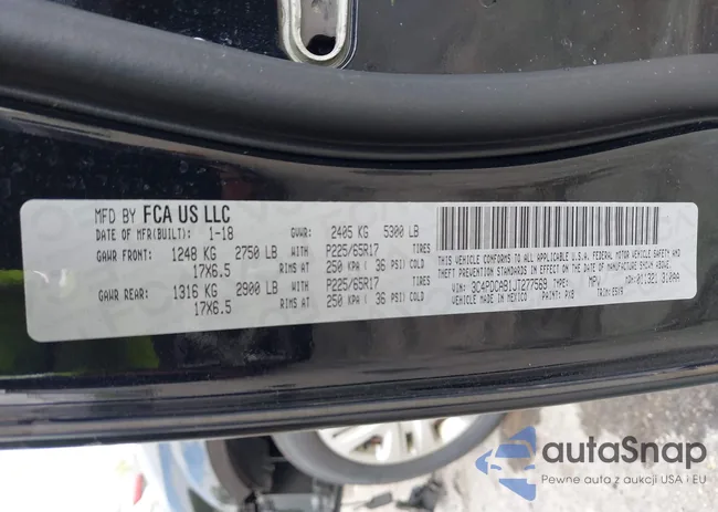 3C4PDCAB1JT277569: 42096750