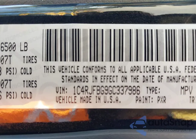 1C4RJFBG9GC337986: 42096907