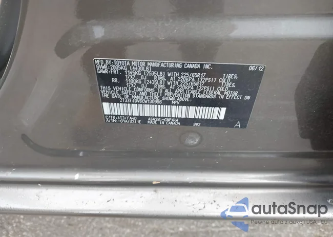 2T3ZF4DV6CW130996: 42097167