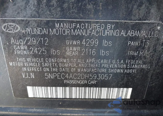 5NPEC4AC2DH593057: 42098028